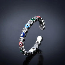 Load image into Gallery viewer, Evil Eye Ring