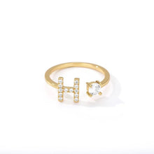Load image into Gallery viewer, Initial Diamond Ring