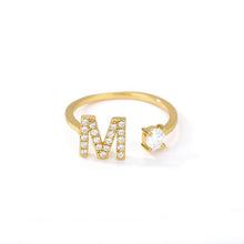 Load image into Gallery viewer, Initial Diamond Ring