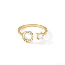 Load image into Gallery viewer, Initial Diamond Ring