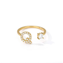 Load image into Gallery viewer, Initial Diamond Ring
