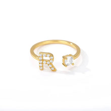 Load image into Gallery viewer, Initial Diamond Ring