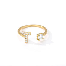 Load image into Gallery viewer, Initial Diamond Ring