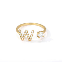 Load image into Gallery viewer, Initial Diamond Ring