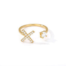 Load image into Gallery viewer, Initial Diamond Ring