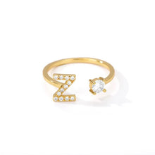 Load image into Gallery viewer, Initial Diamond Ring