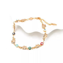 Load image into Gallery viewer, Elephant Evil Eye Bracelet
