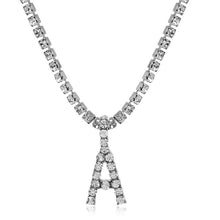 Load image into Gallery viewer, Initial Dimond Necklace