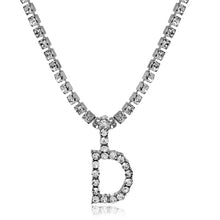 Load image into Gallery viewer, Initial Dimond Necklace