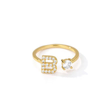 Load image into Gallery viewer, Initial Diamond Ring