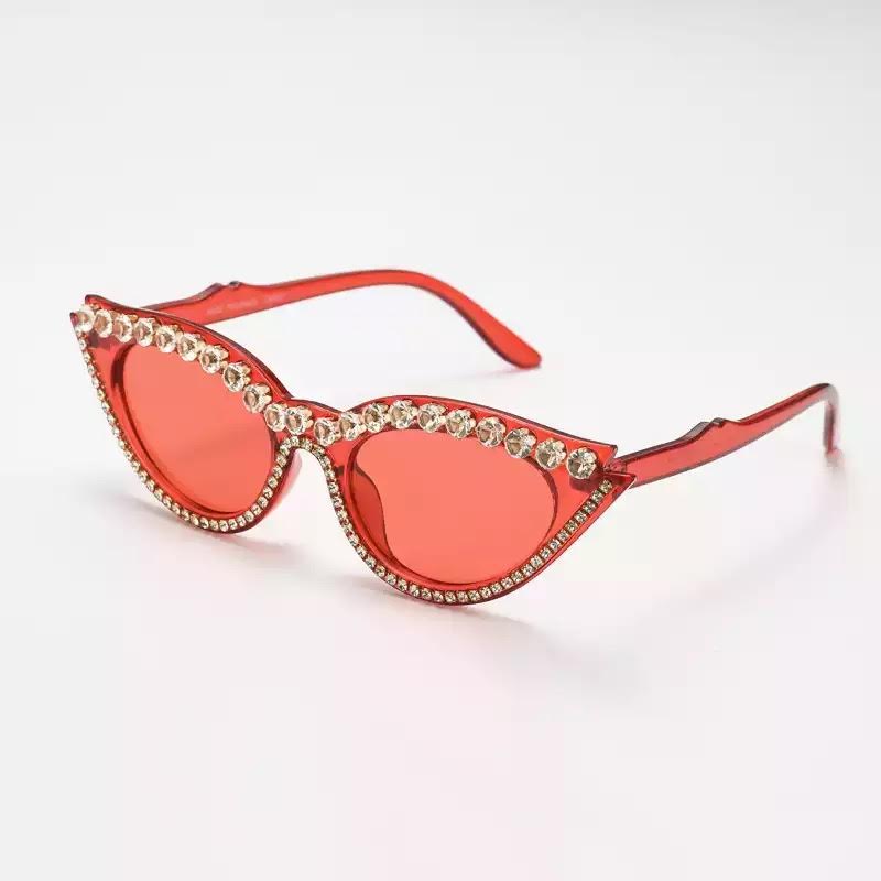 Cat Eye Diamond Sunglasses